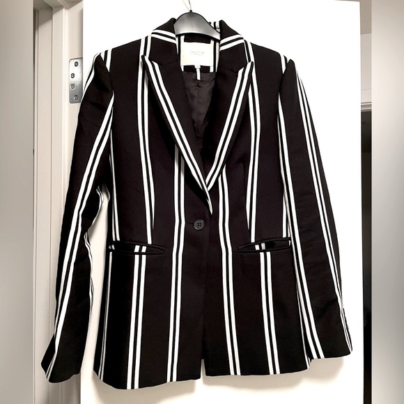 Maje stripe Blazer - Picture 1 of 4
